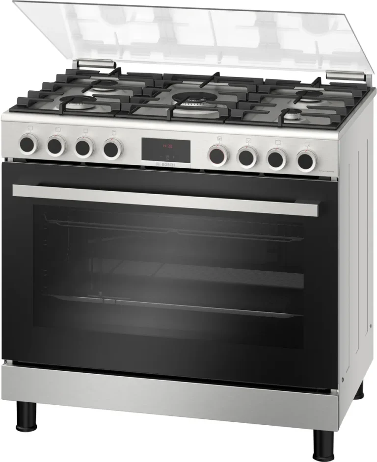 بوتاجاز بوش Series 6 ديجيتال غاز 90 سم 5 شعلات - HGP3I8W50S